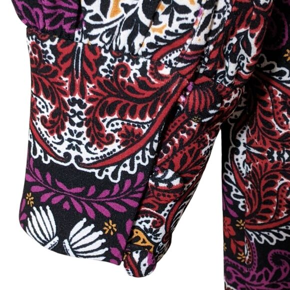 NWT Chico's Medallion-Print Dress Ikat paisley geometric print sheath dress 2/L - Picture 10 of 12